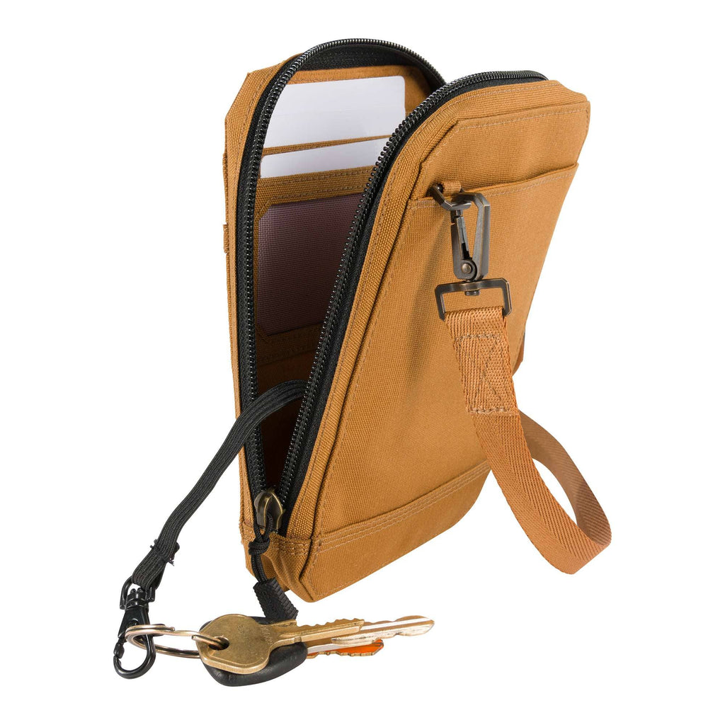 Nylon duck crossbody wallet