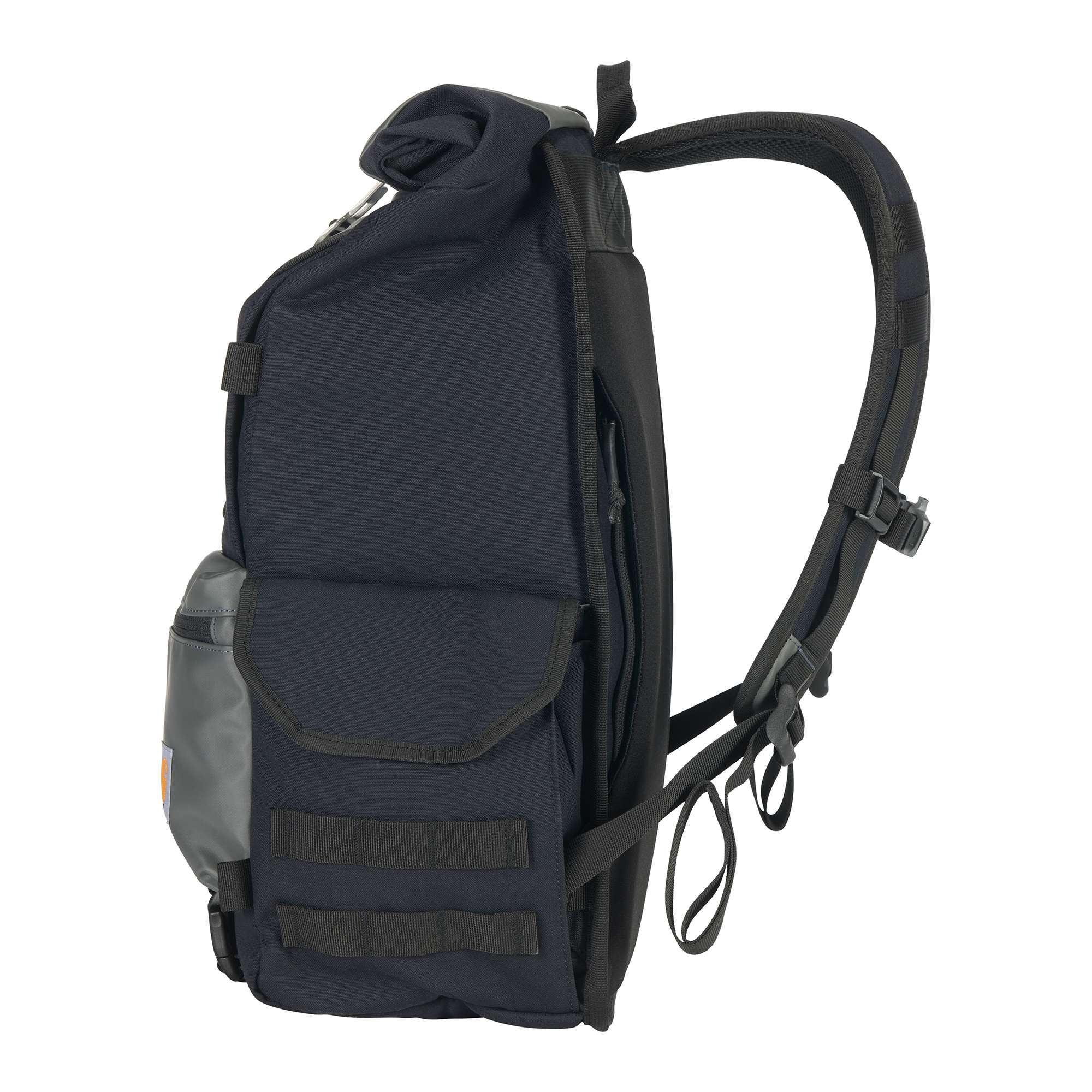 40l nylon roll-top backpack