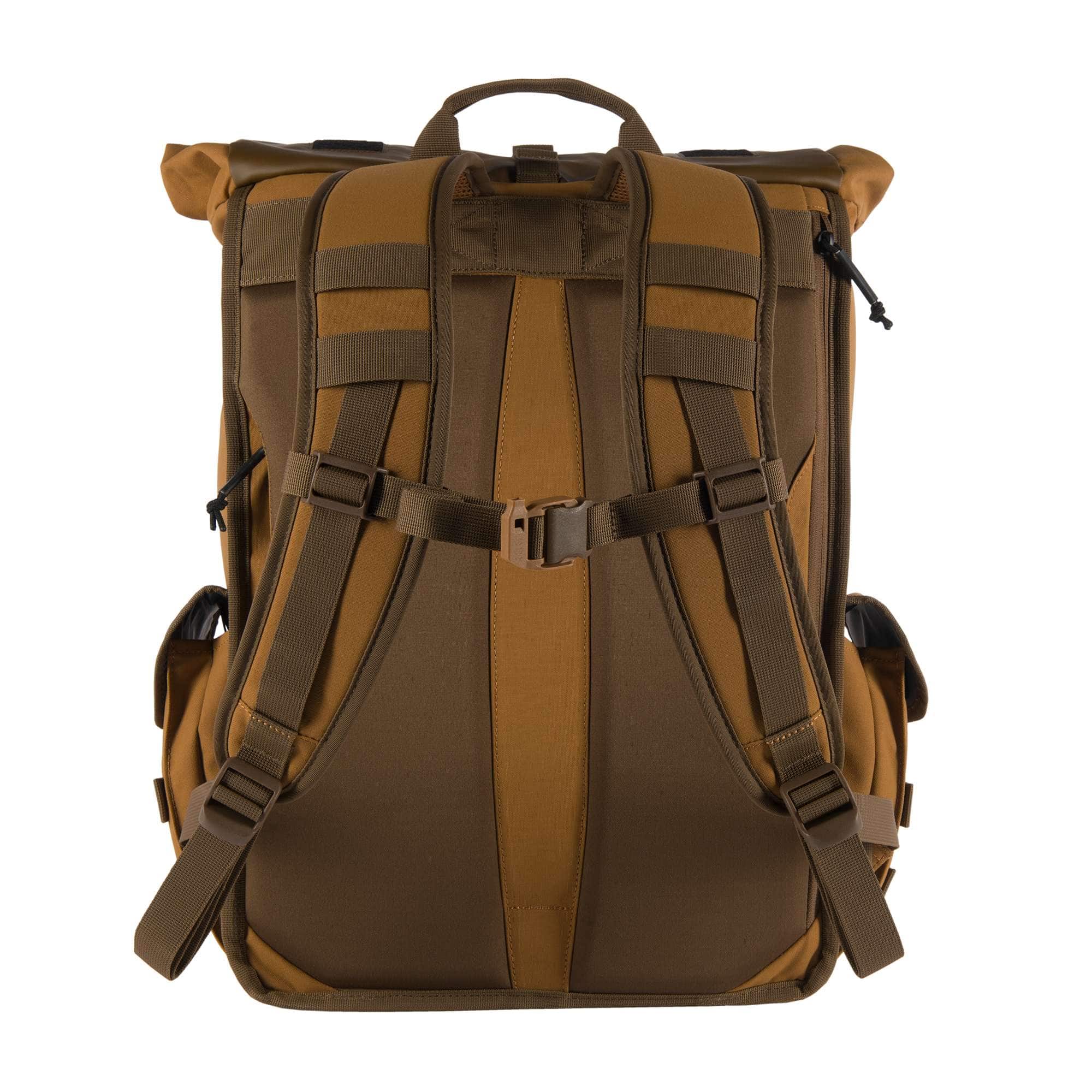 40l nylon roll-top backpack