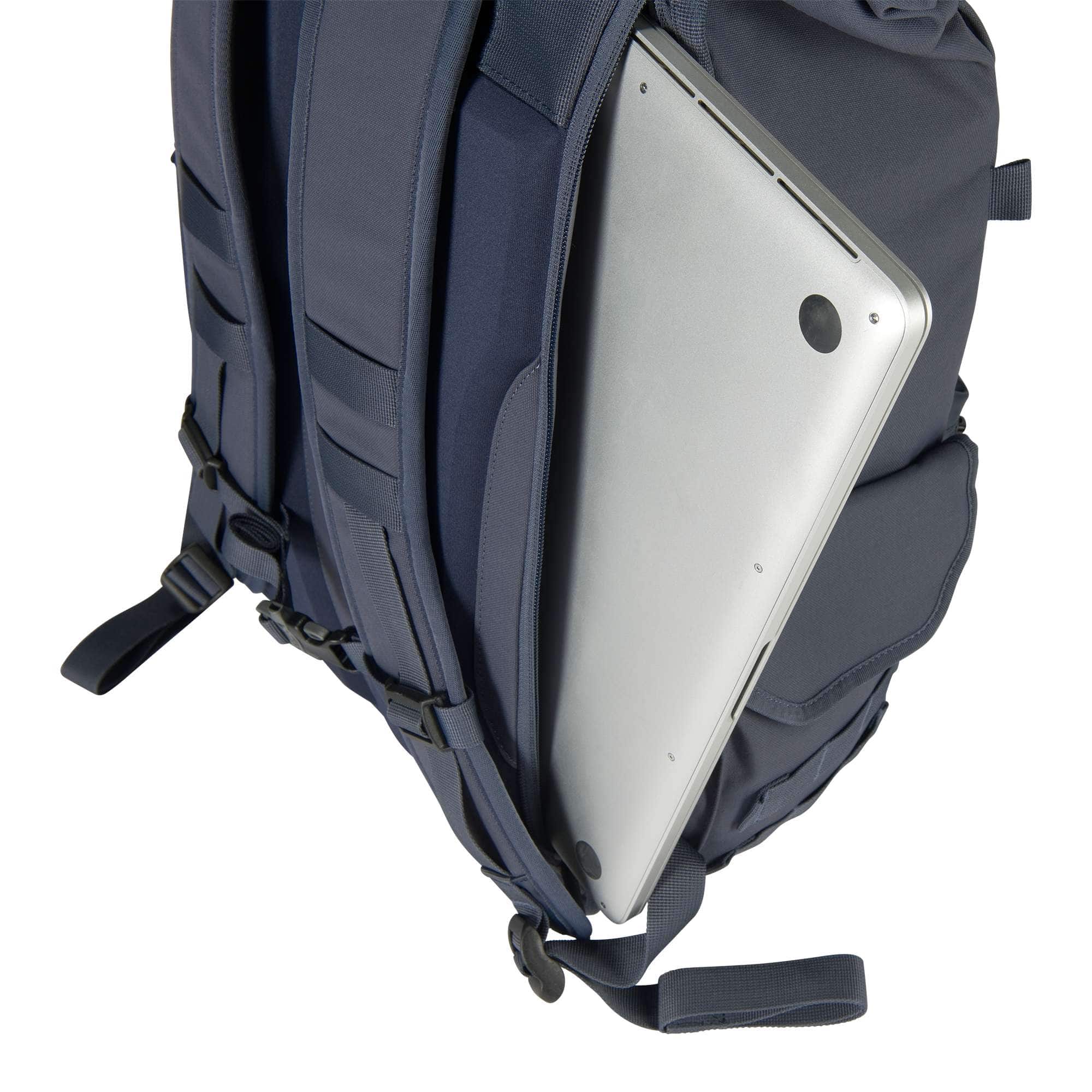 40l nylon roll-top backpack
