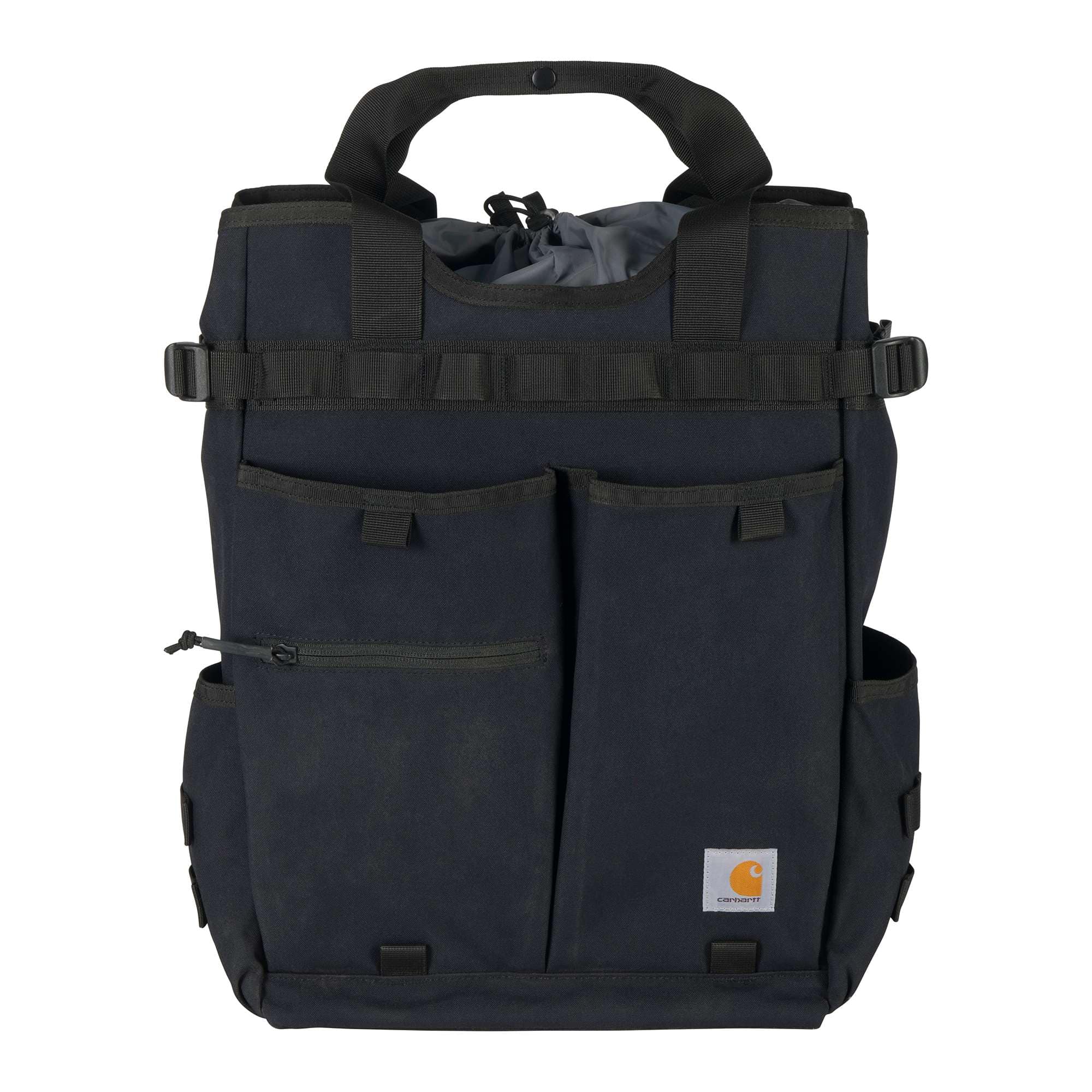 28l nylon cinch-top convertible tote backpack