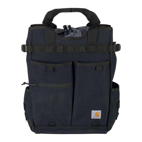 28l nylon cinch-top convertible tote backpack