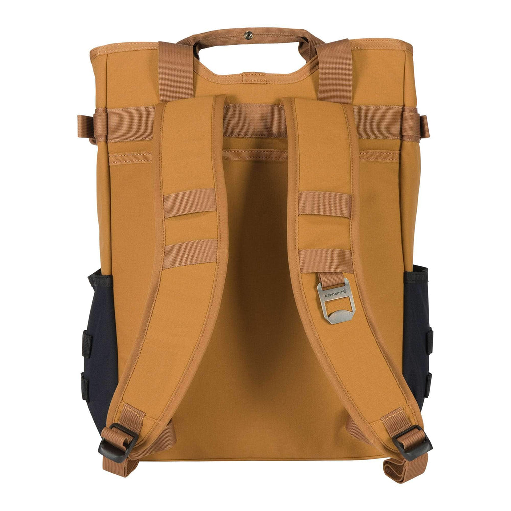28l nylon cinch-top convertible tote backpack