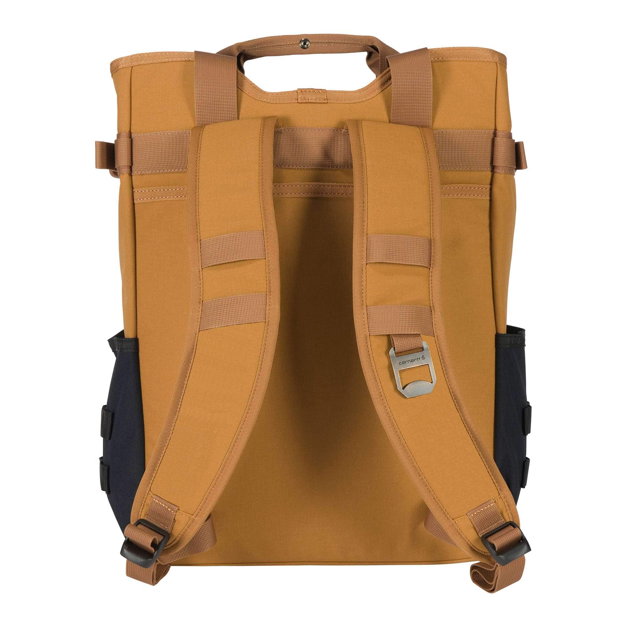 28l nylon cinch-top convertible tote backpack