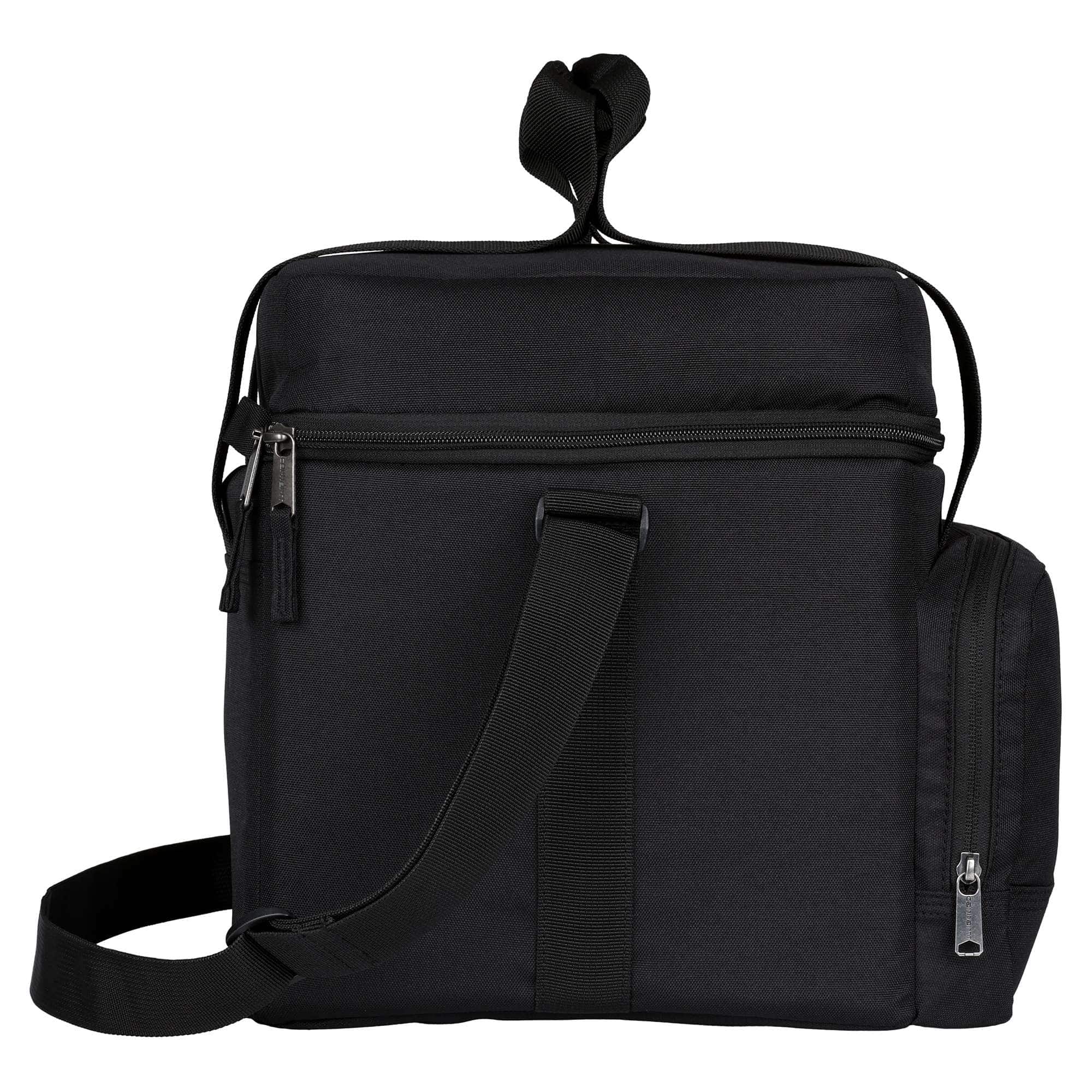 Insulated 24 can two compartment cooler