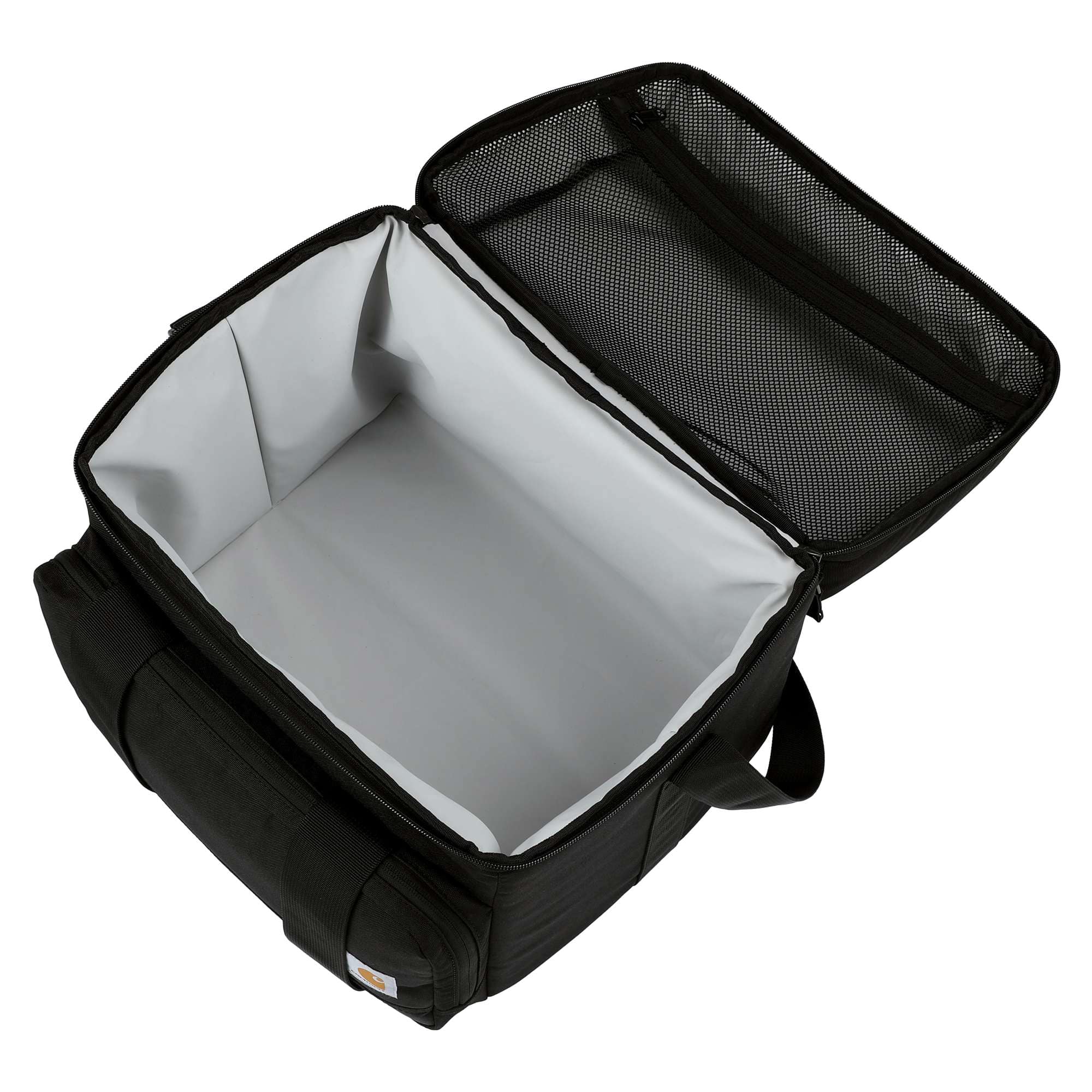 Insulated 24 can two compartment cooler