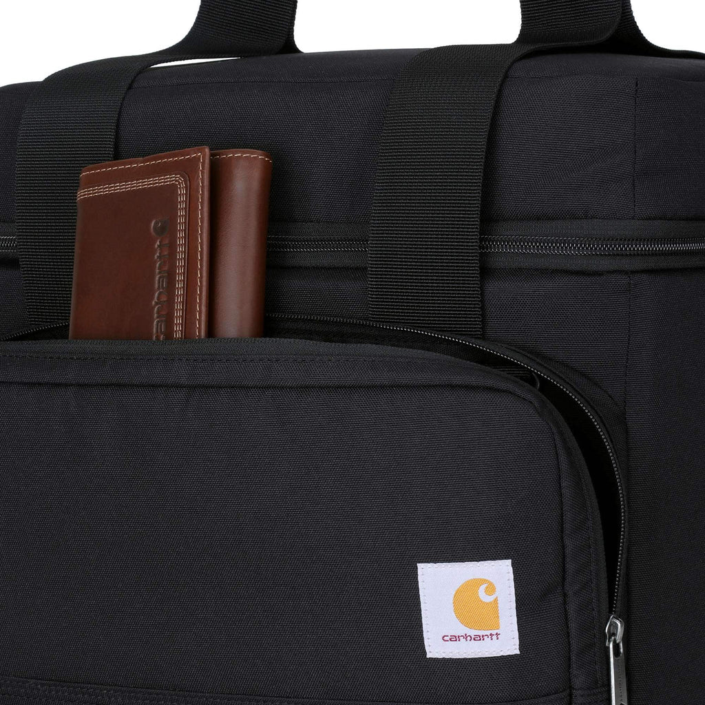 Insulated 24 can two compartment cooler