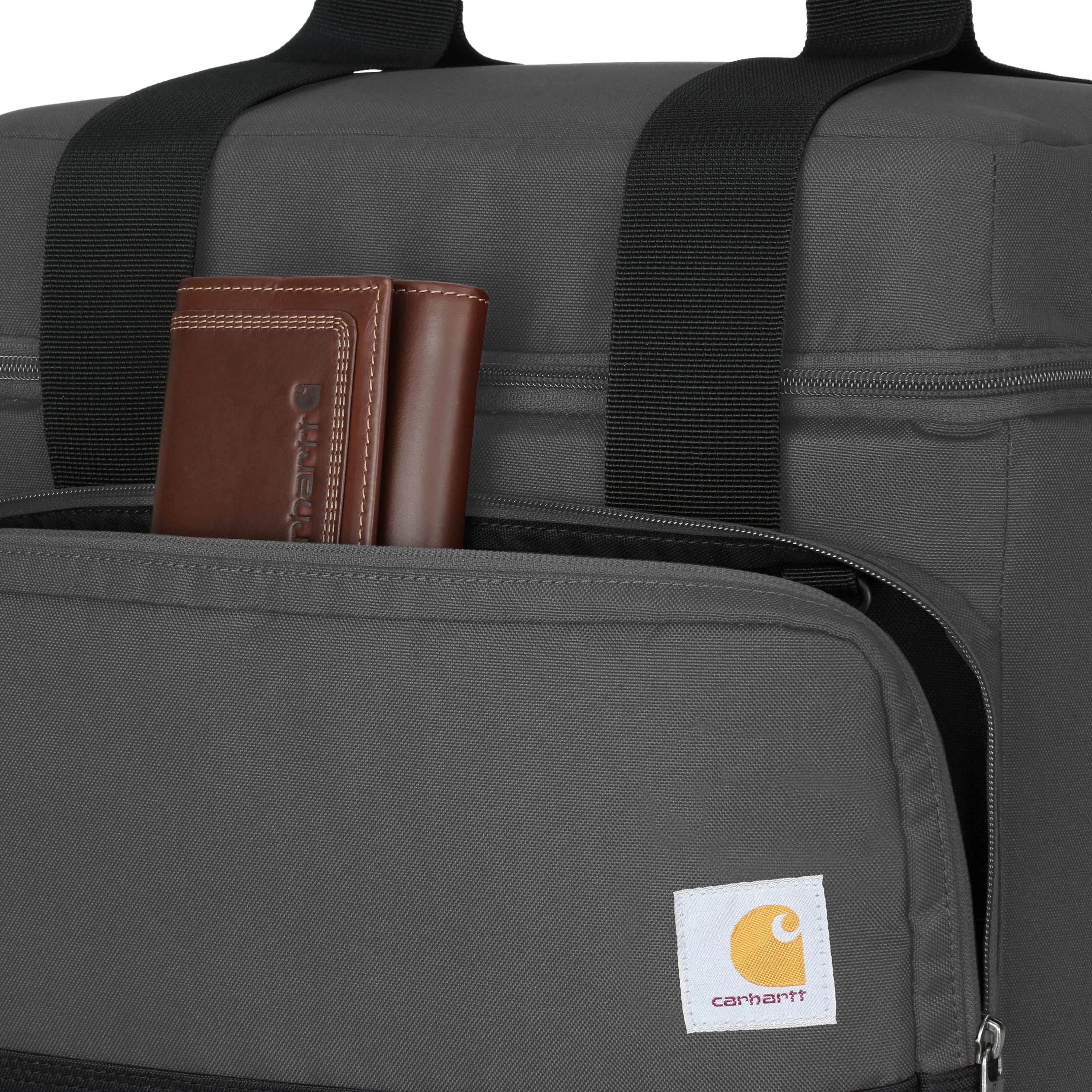 Insulated 24 can two compartment cooler