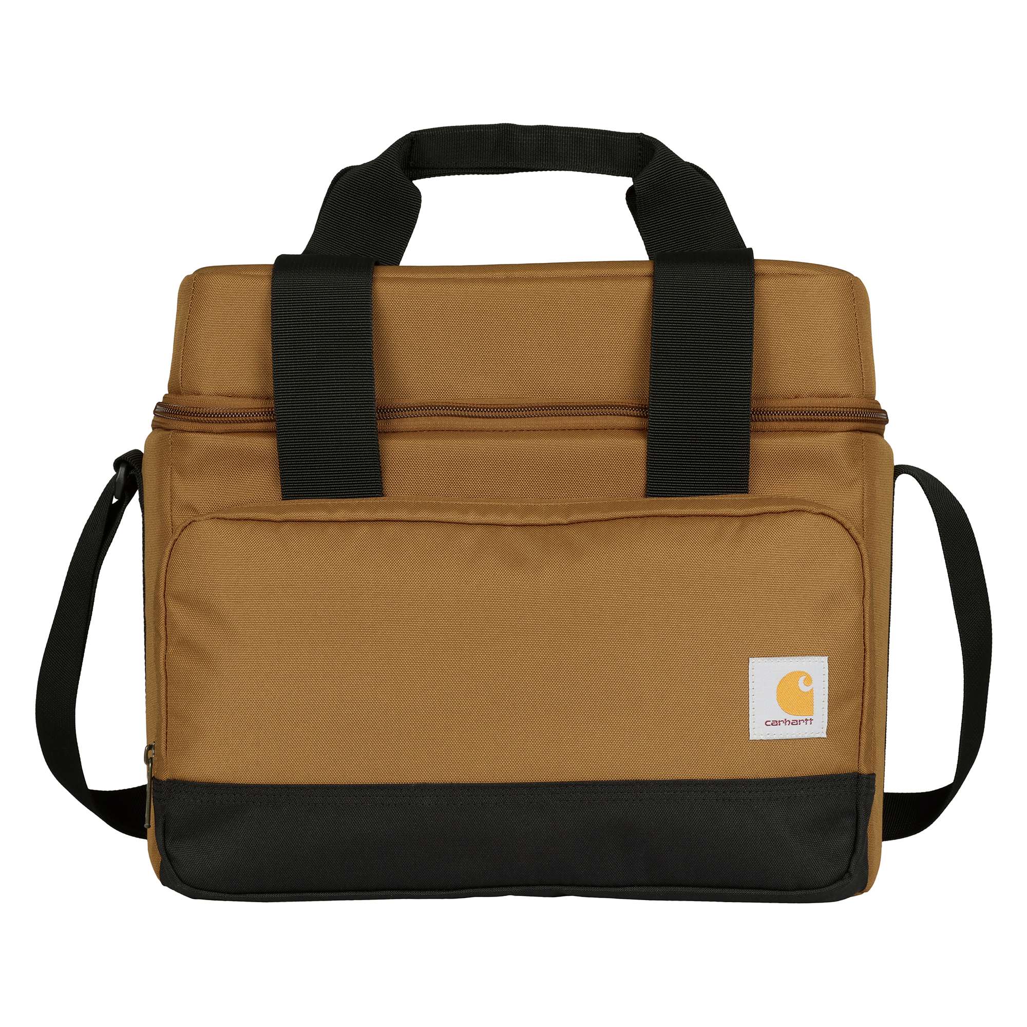 Insulated 24 can two compartment cooler