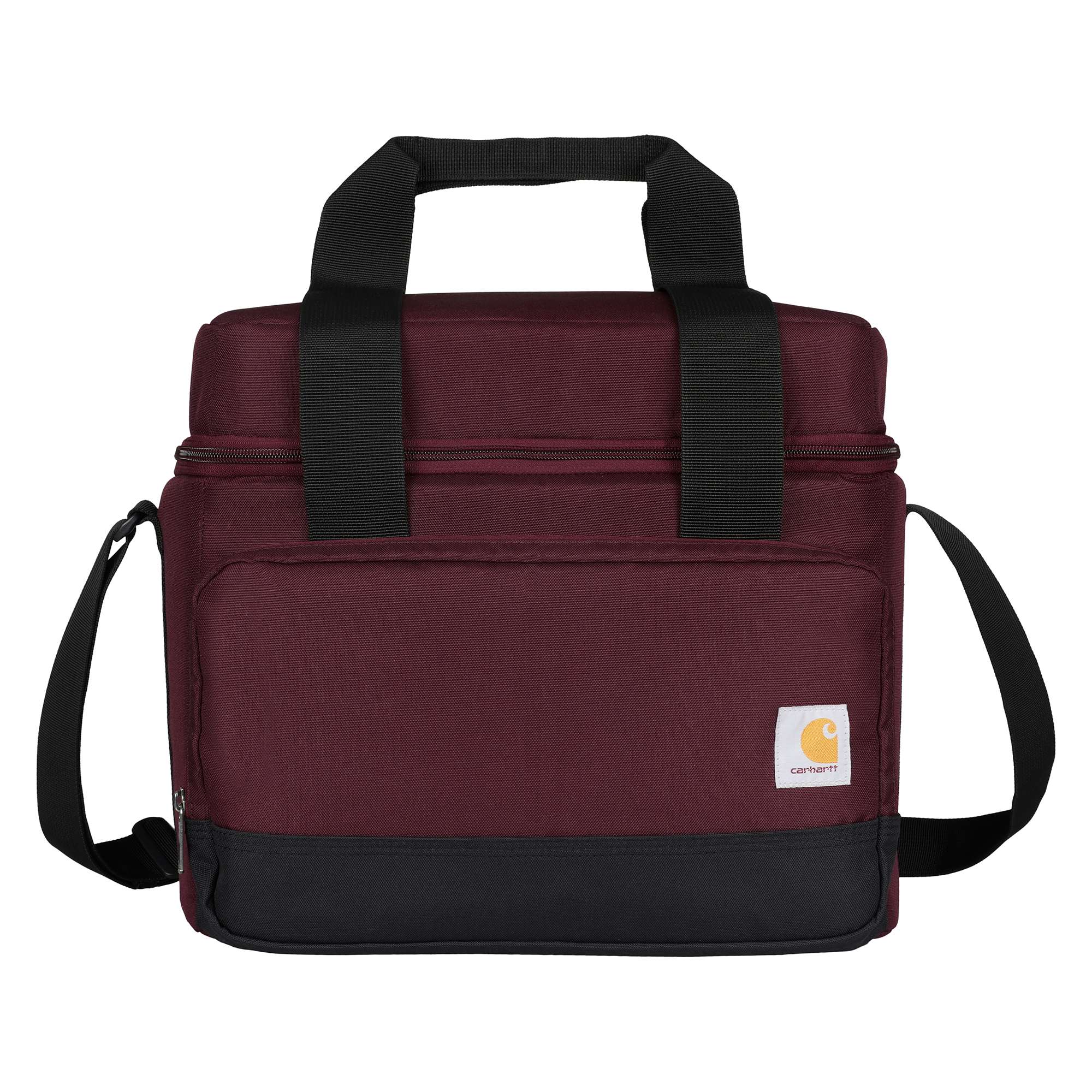 Insulated 24 can two compartment cooler