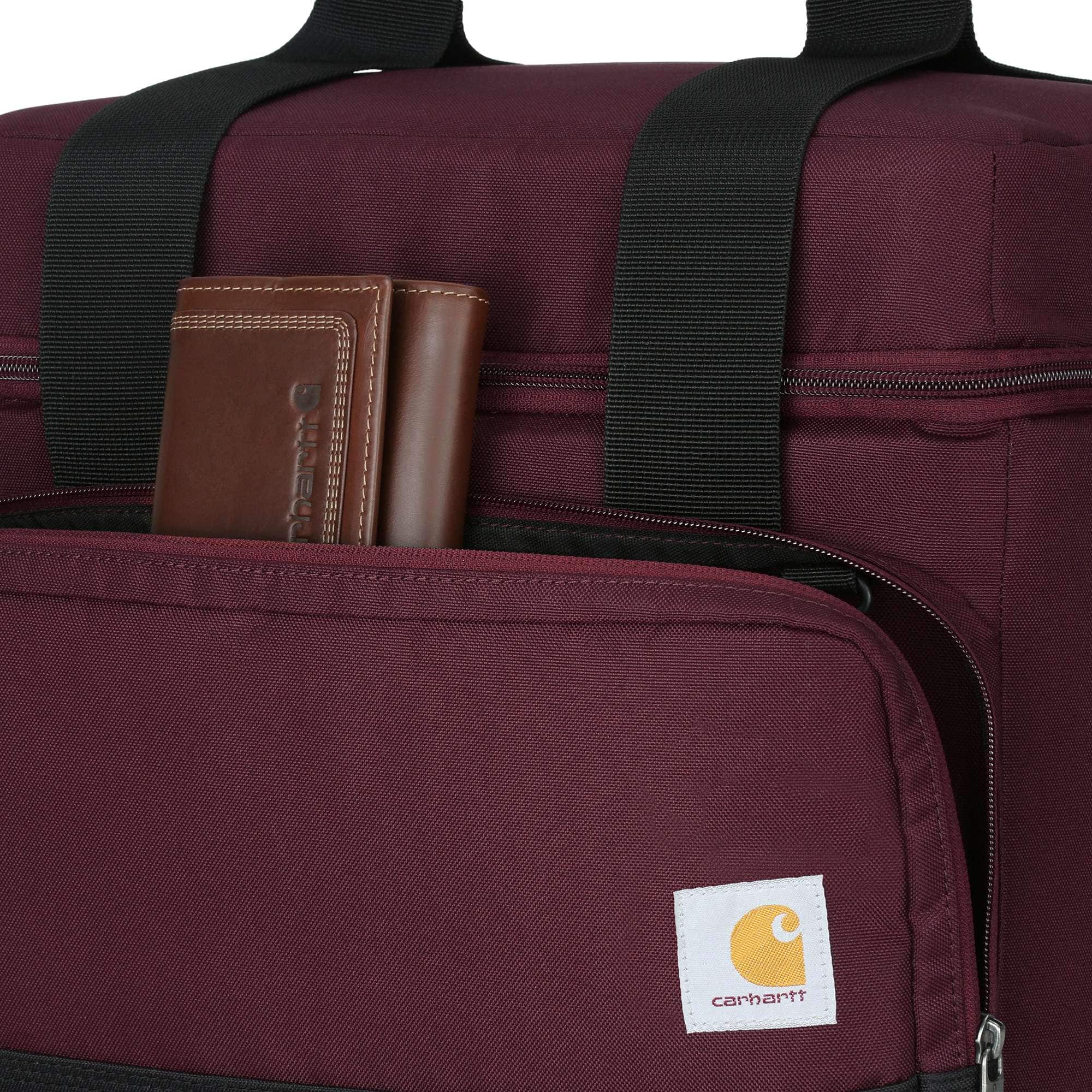 Insulated 24 can two compartment cooler