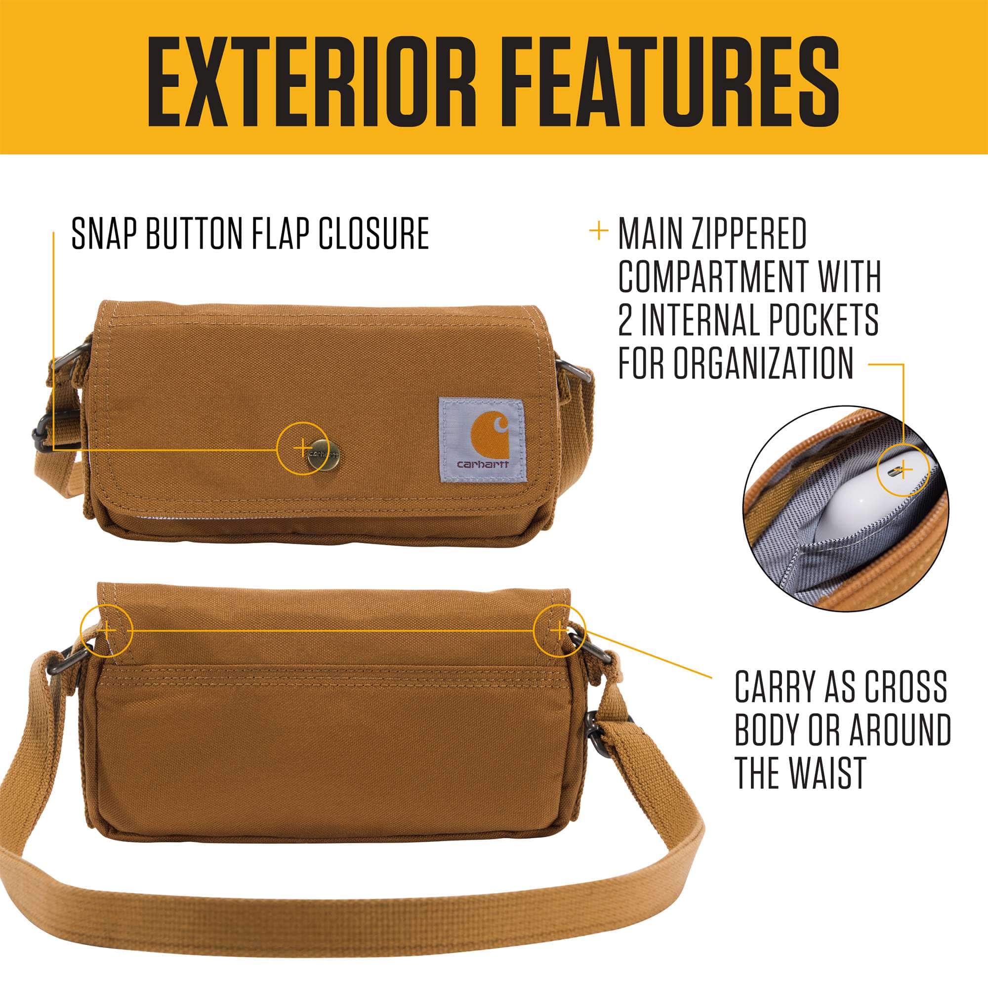 Crossbody horizontal bag