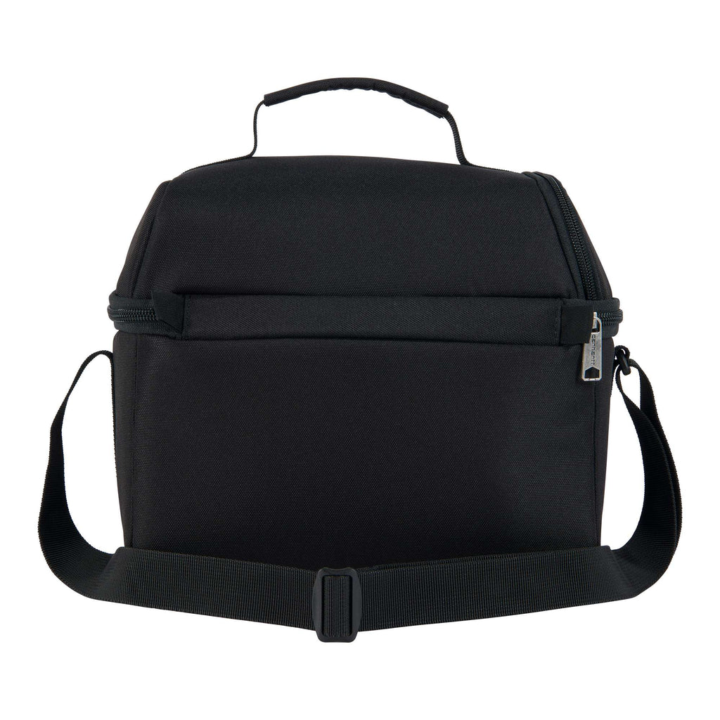 Insulated 12 can two compartment lunch cooler