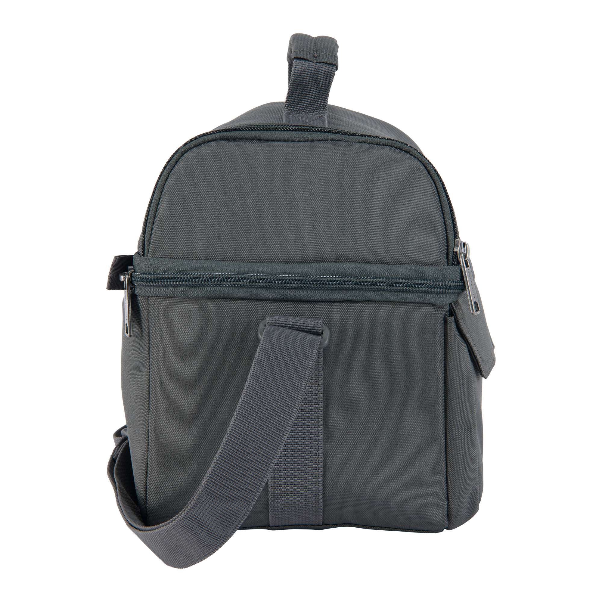 Insulated 12 can two compartment lunch cooler