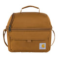 Insulated 12 can two compartment lunch cooler
