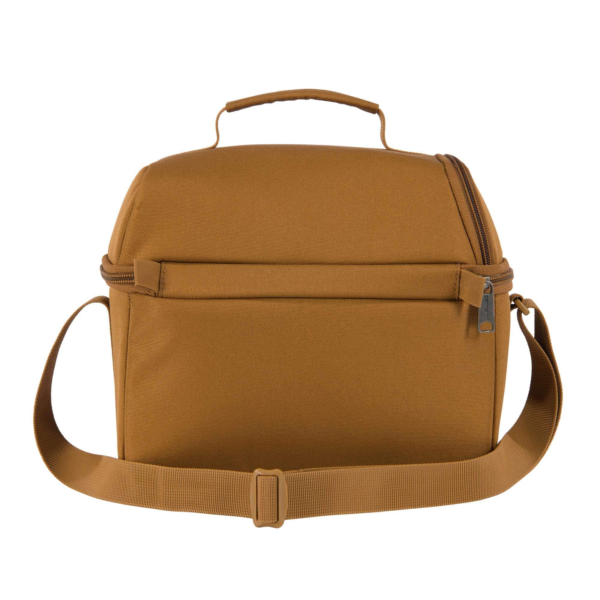 Insulated 12 can two compartment lunch cooler
