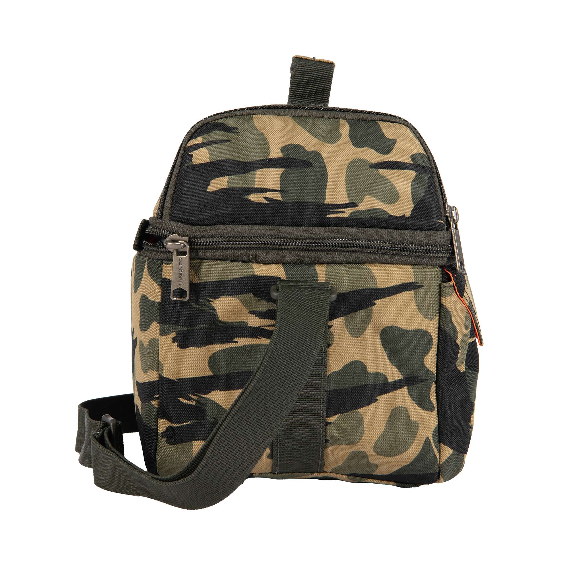 Insulated 12 can two compartment lunch cooler