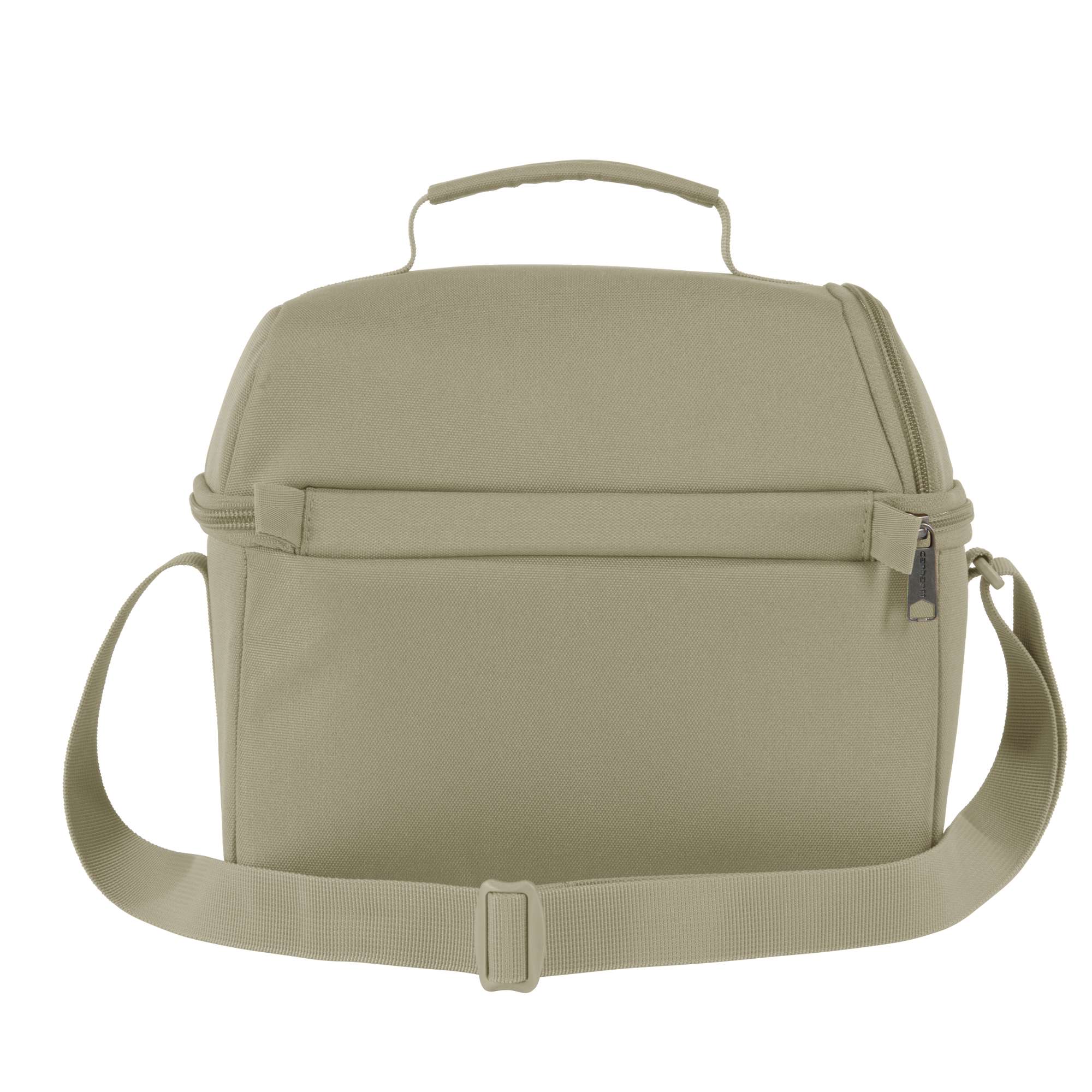 Insulated 12 can two compartment lunch cooler