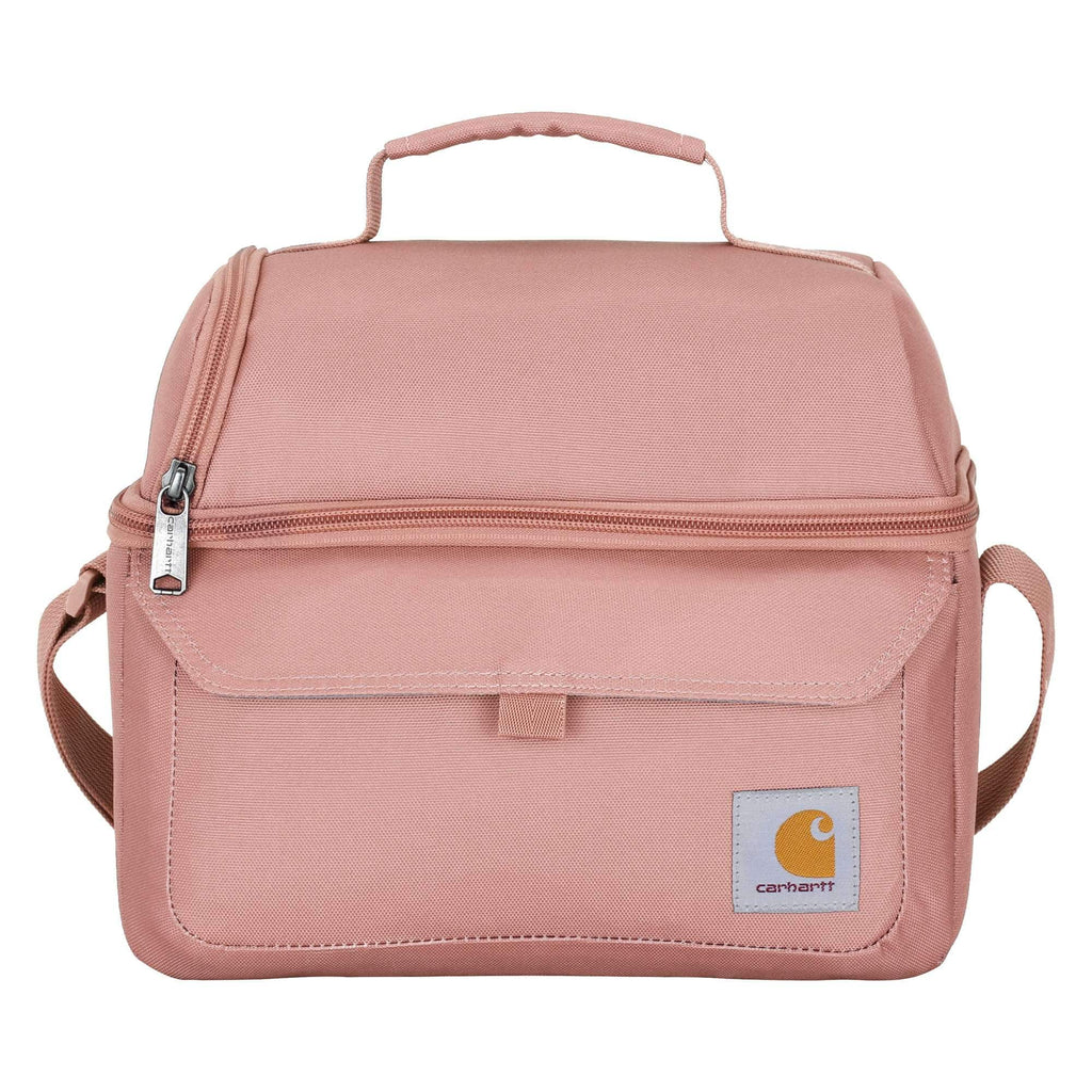 Insulated 12 can two compartment lunch cooler