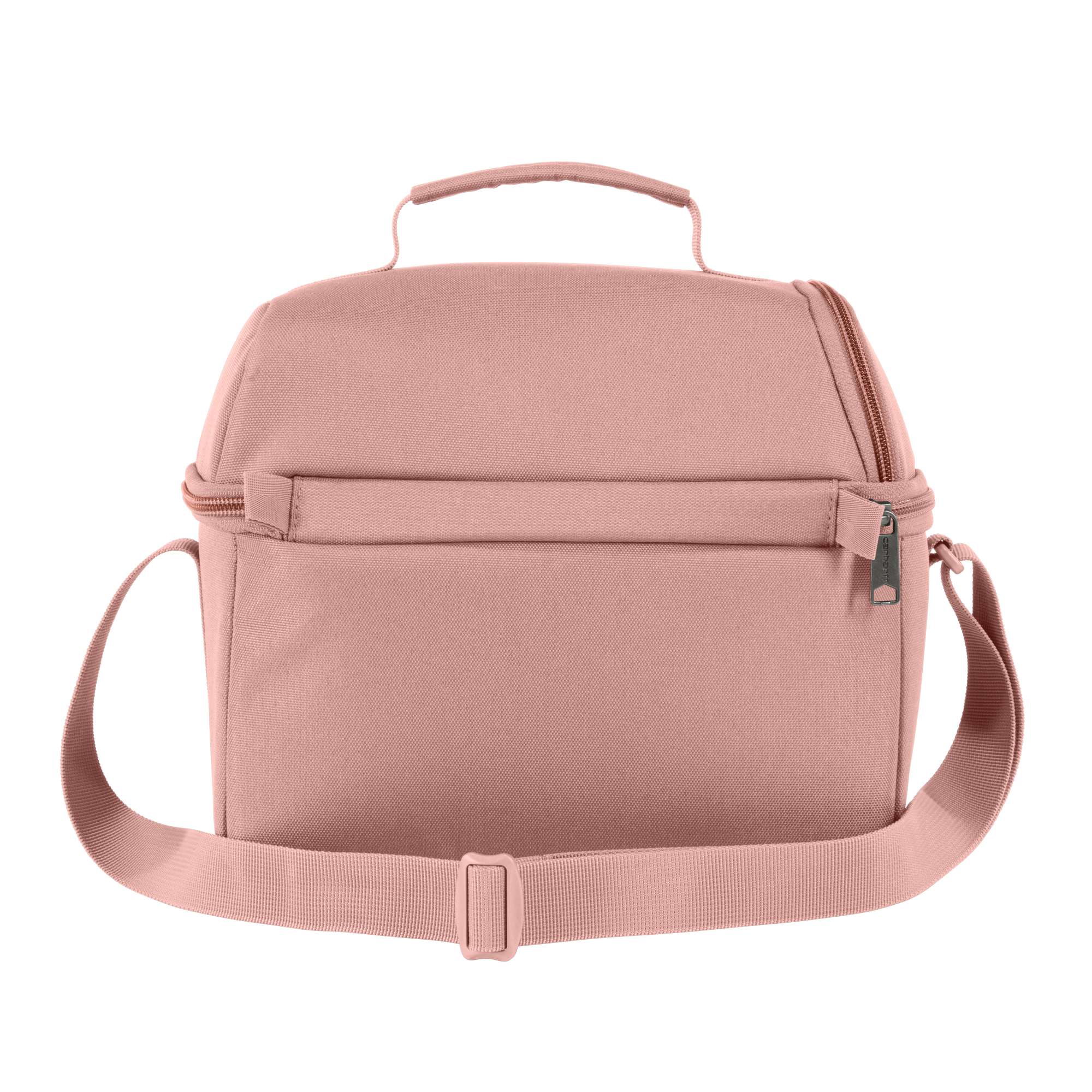 Insulated 12 can two compartment lunch cooler