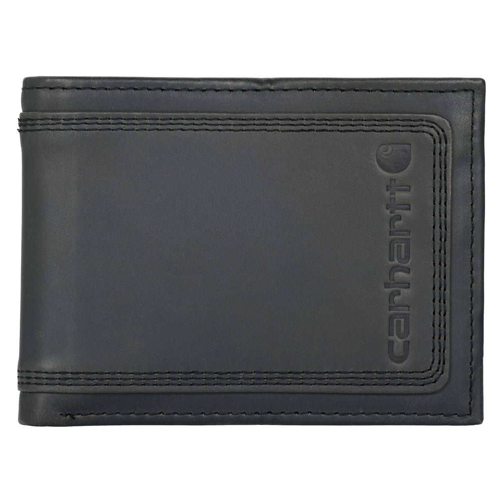 Leather triple-stitched passcase