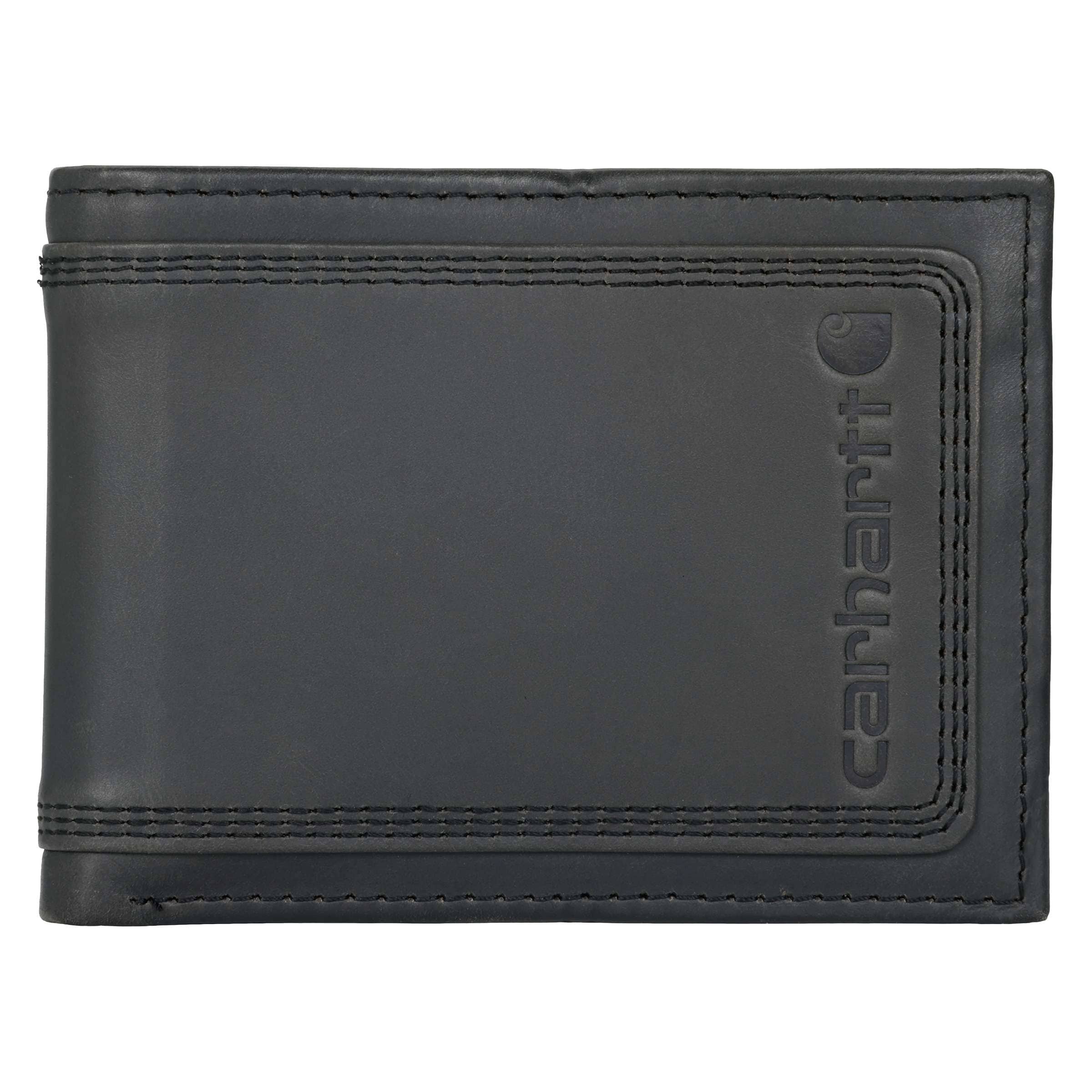Leather triple-stitched passcase