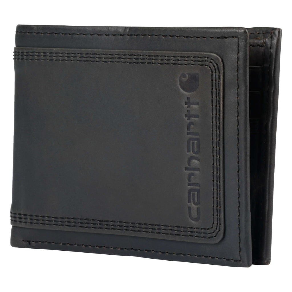 Leather triple-stitched passcase