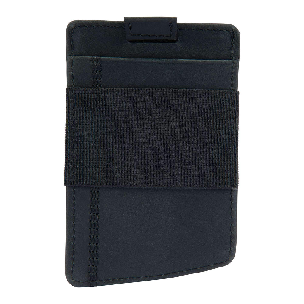 Saddle leather front pocket wallet