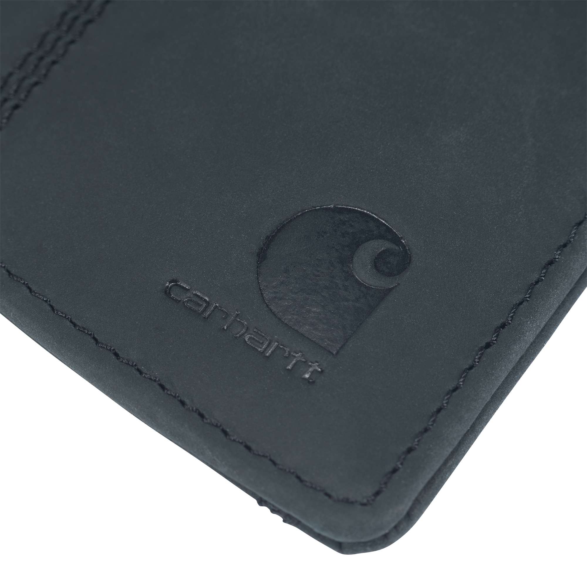Saddle leather front pocket wallet