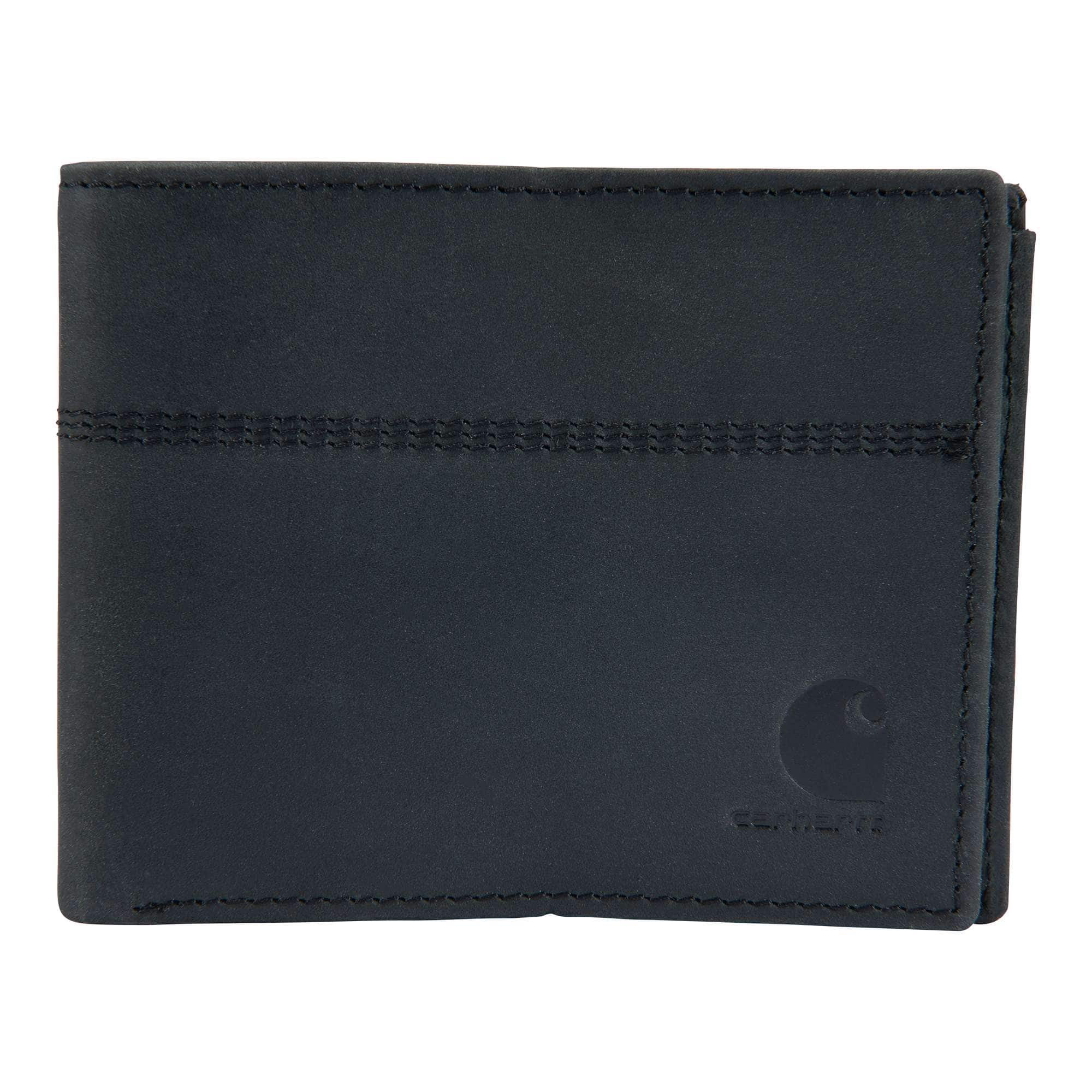 Saddle leather bifold wallet
