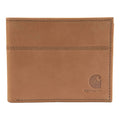 Saddle leather bifold wallet