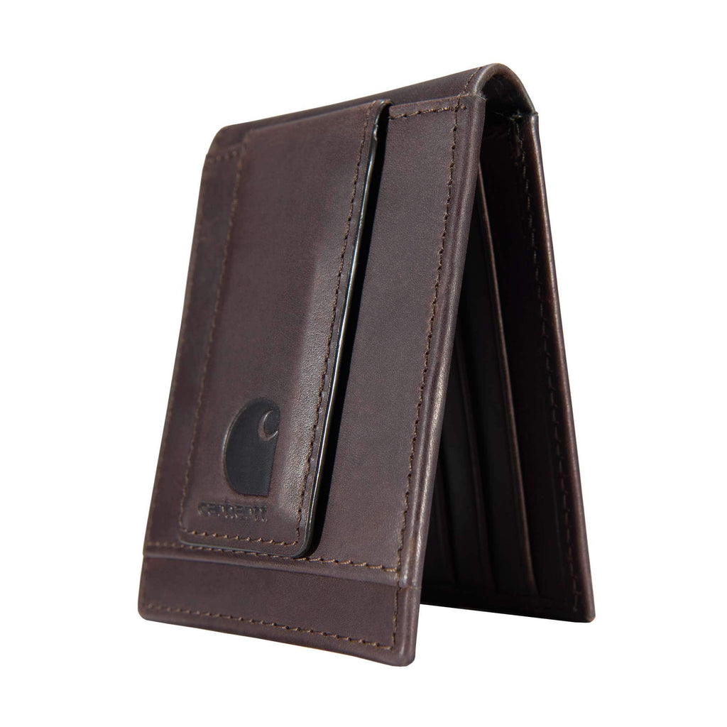 Oil tan leather front pocket wallet
