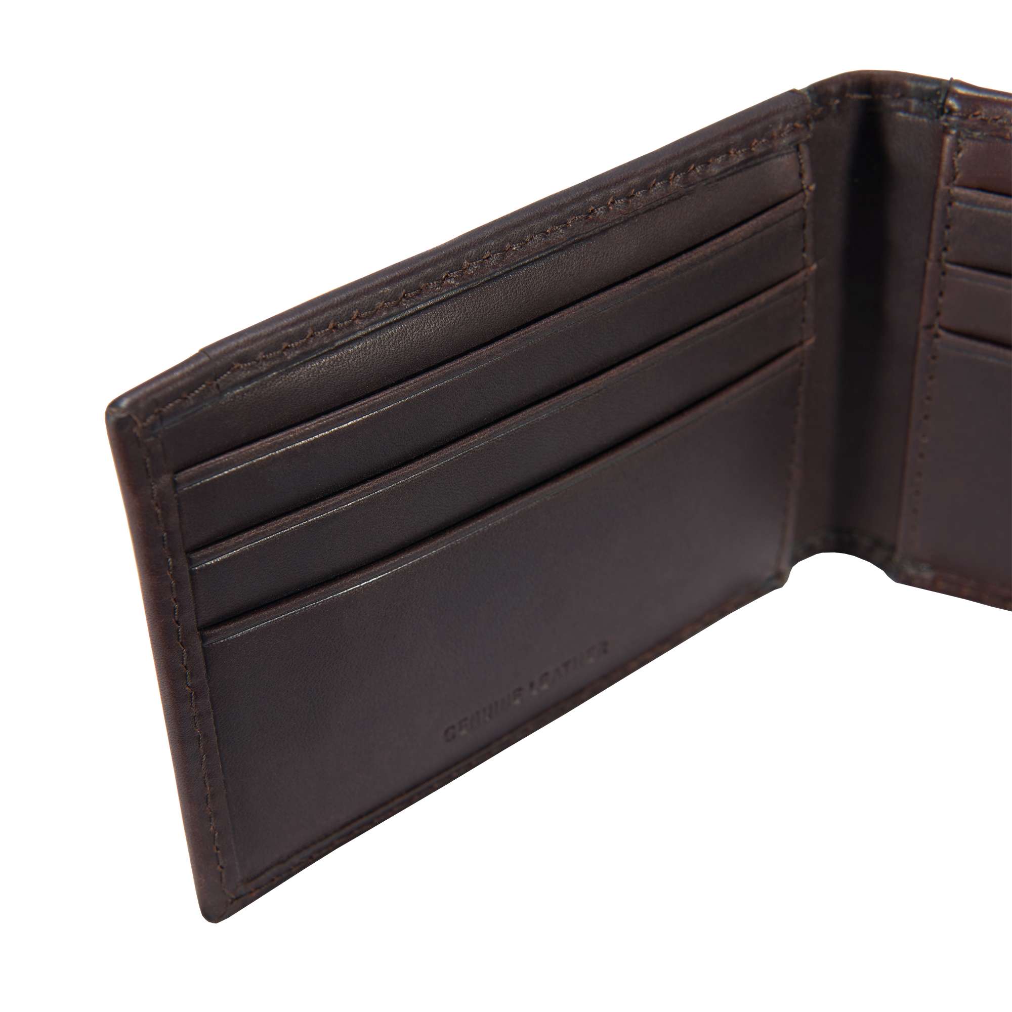 Oil tan leather front pocket wallet