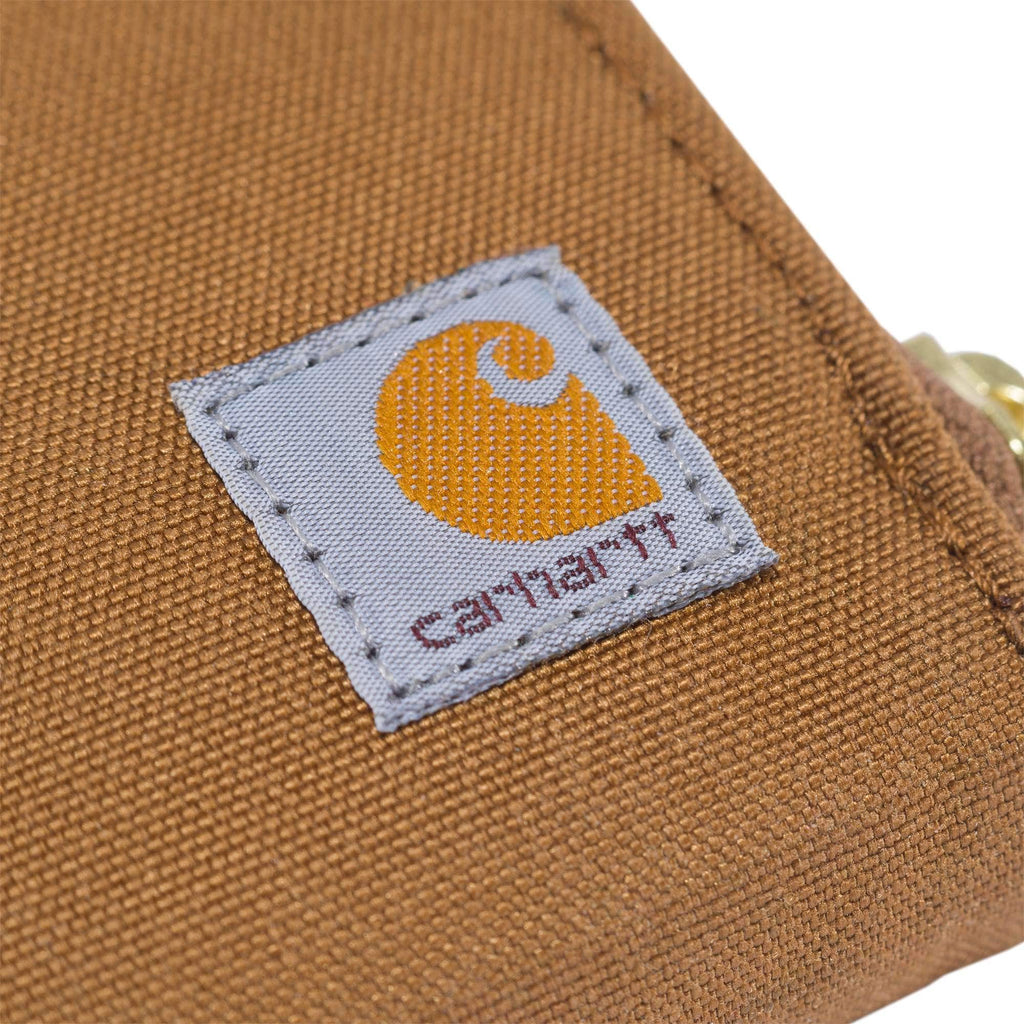 Nylon duck lay-flat clutch wallet