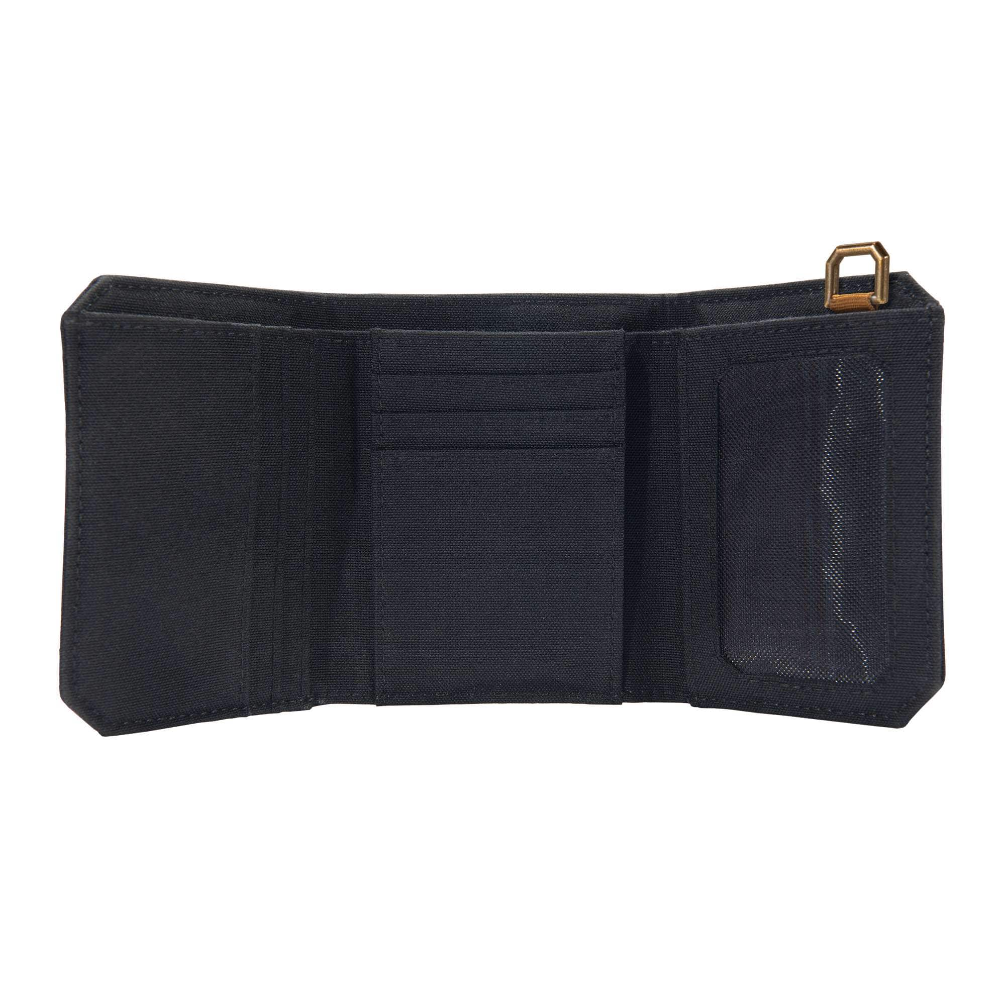 Nylon duck trifold wallet