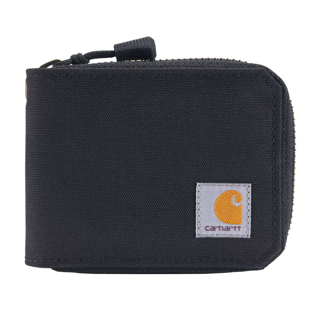 Nylon duck zipper wallet