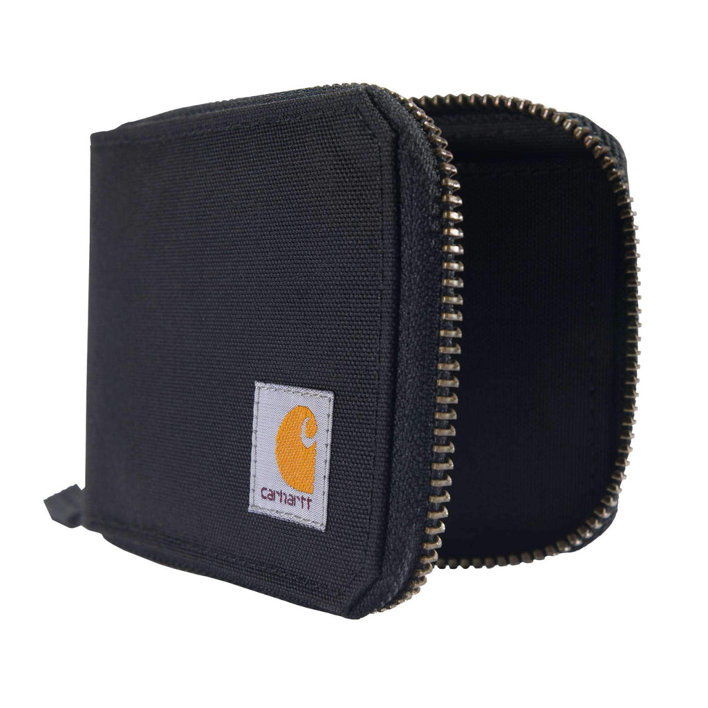 Nylon duck zipper wallet