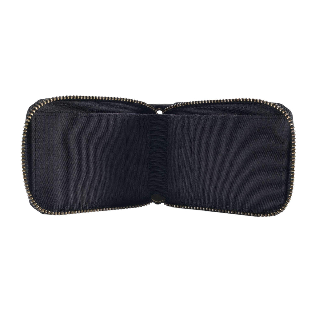 Nylon duck zipper wallet