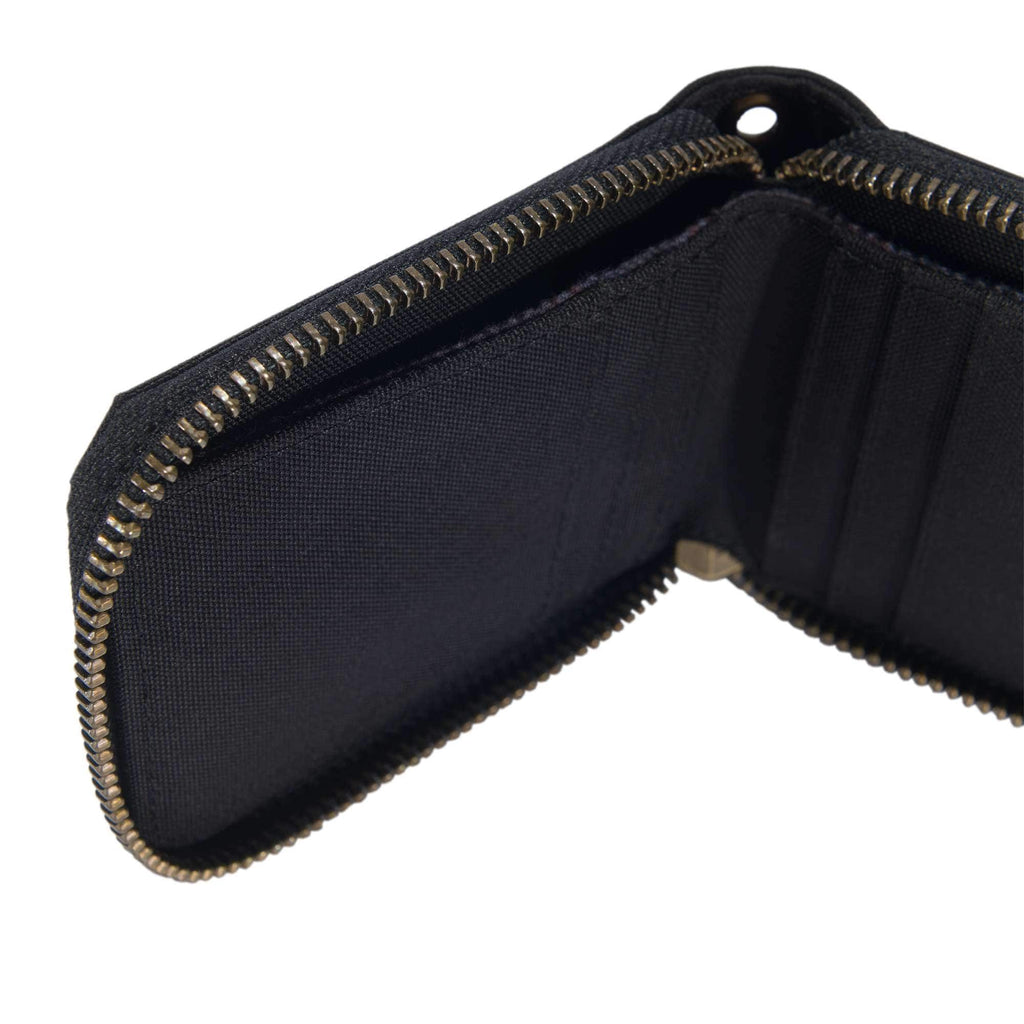 Nylon duck zipper wallet