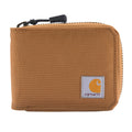 Nylon duck zipper wallet