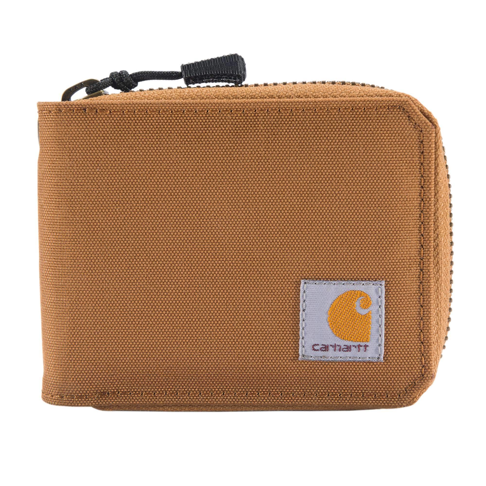 Nylon duck zipper wallet