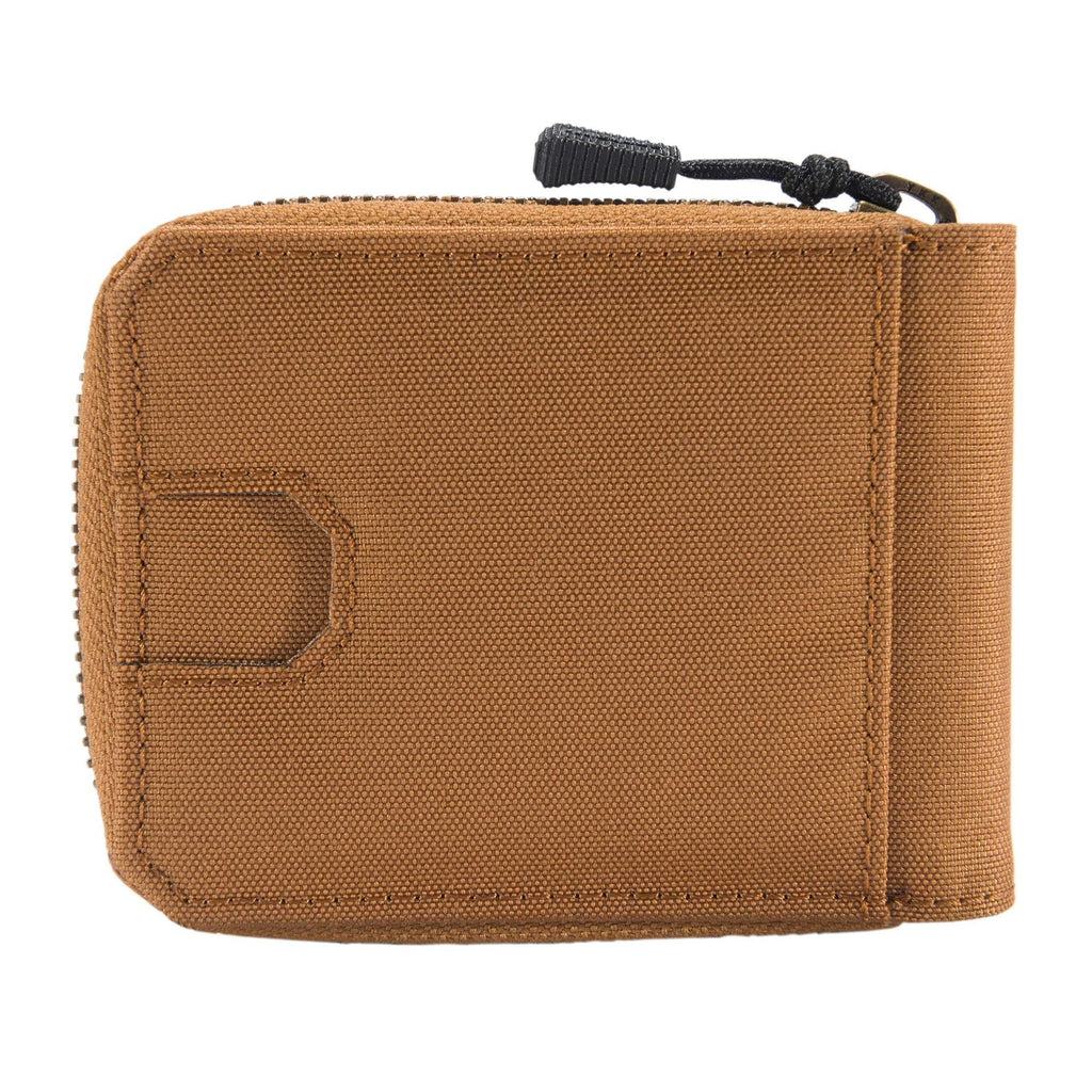 Nylon duck zipper wallet