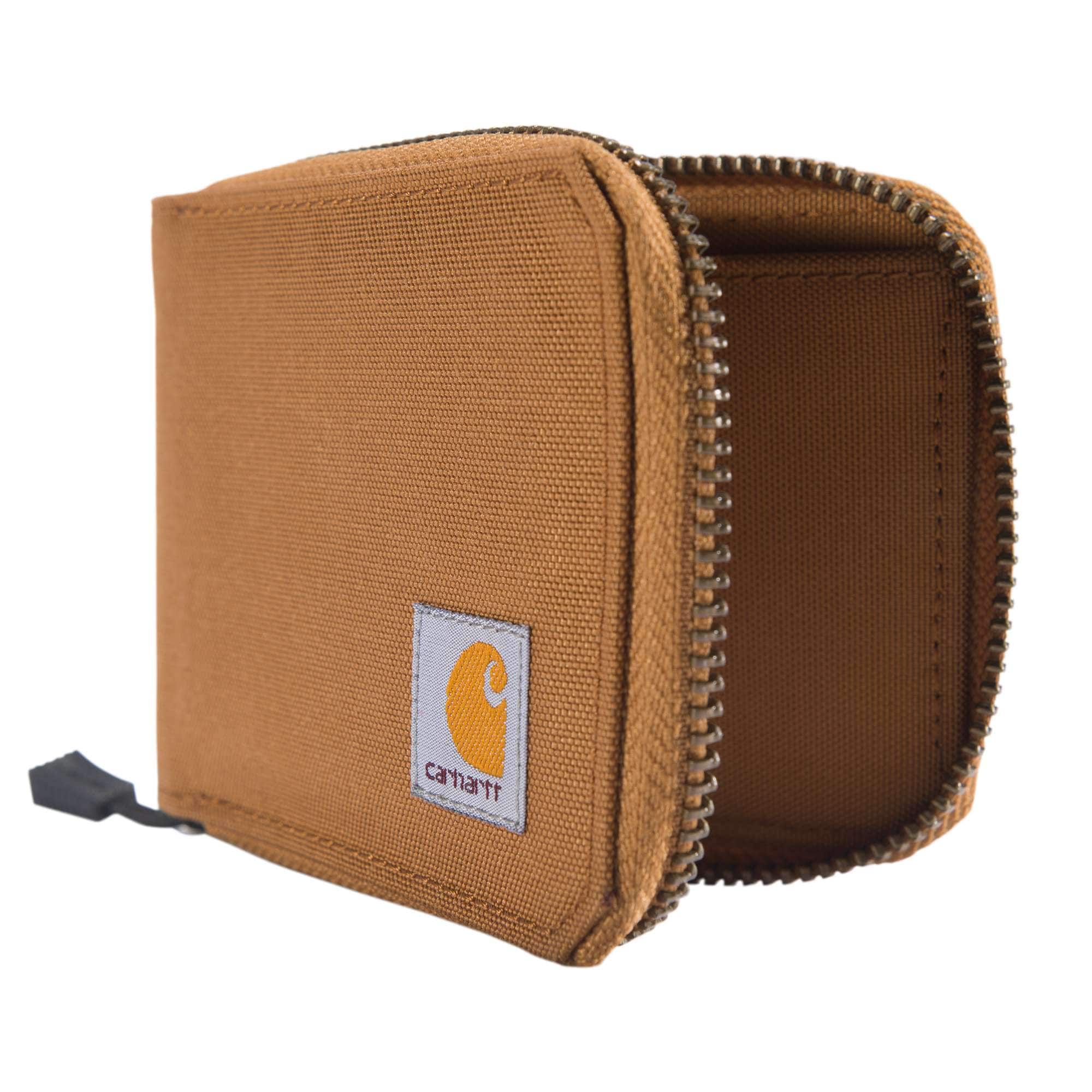 Nylon duck zipper wallet