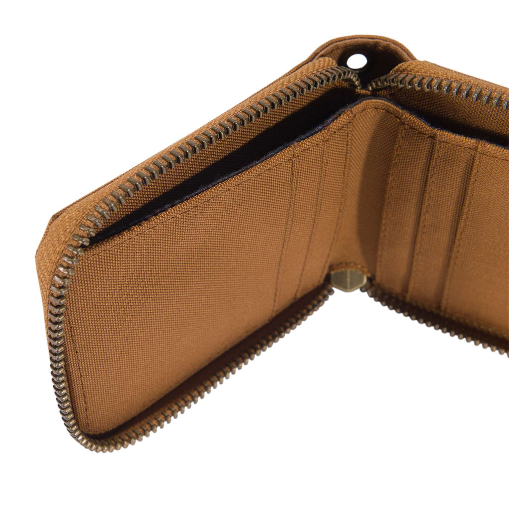 Nylon duck zipper wallet