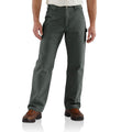 Carhartt b111 men's loose straight washed duck lined work pants