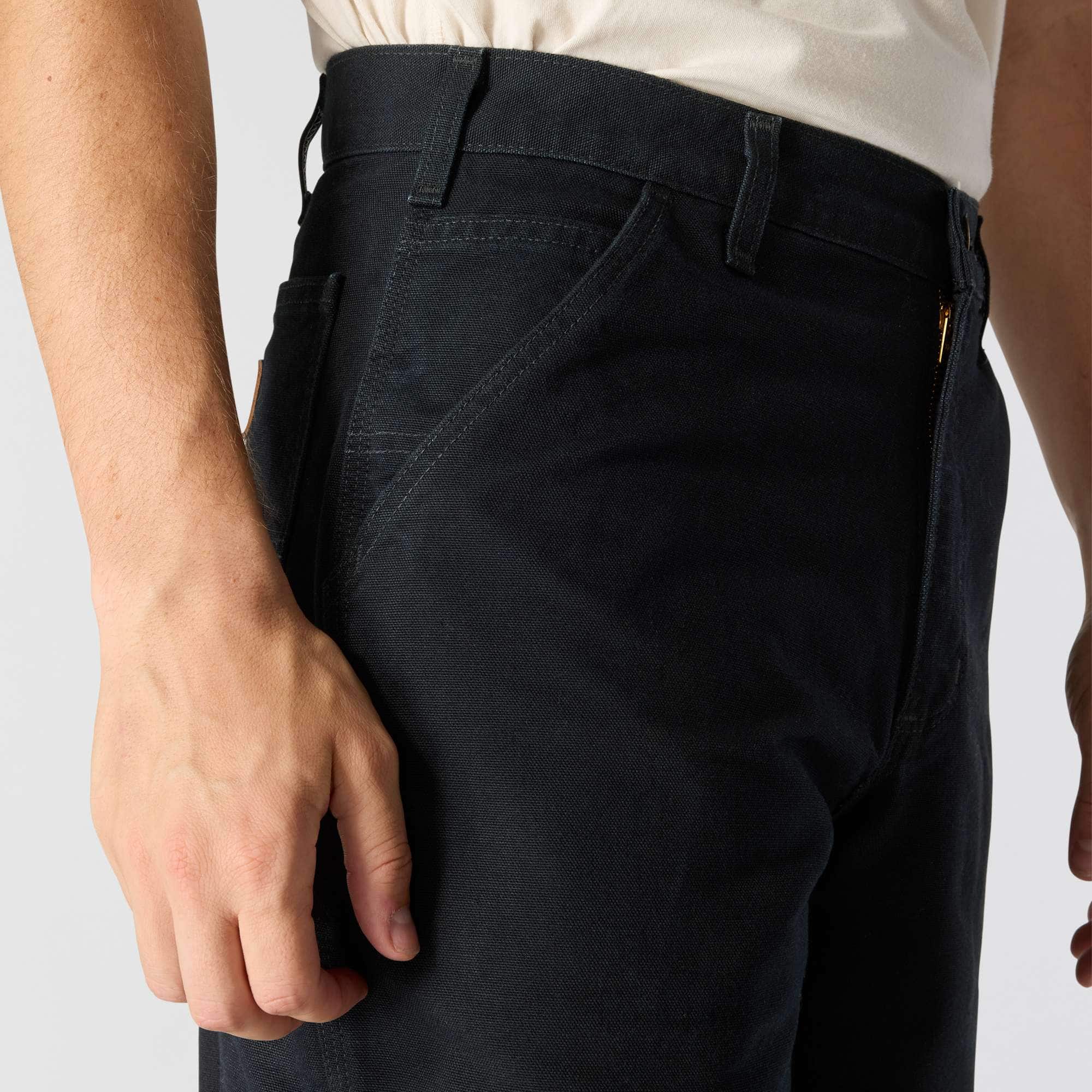 Carhartt b11 men's loose straight washed duck work pants