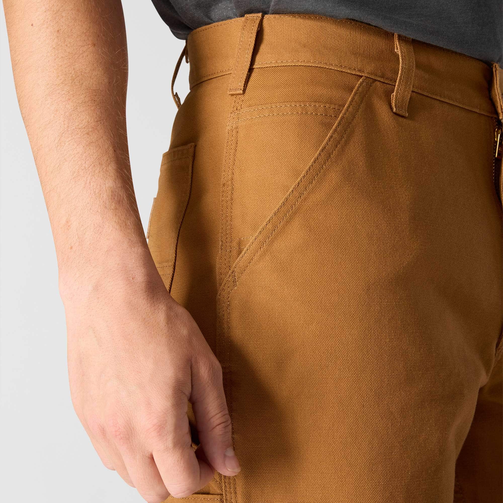 Carhartt b11 men's loose straight washed duck work pants
