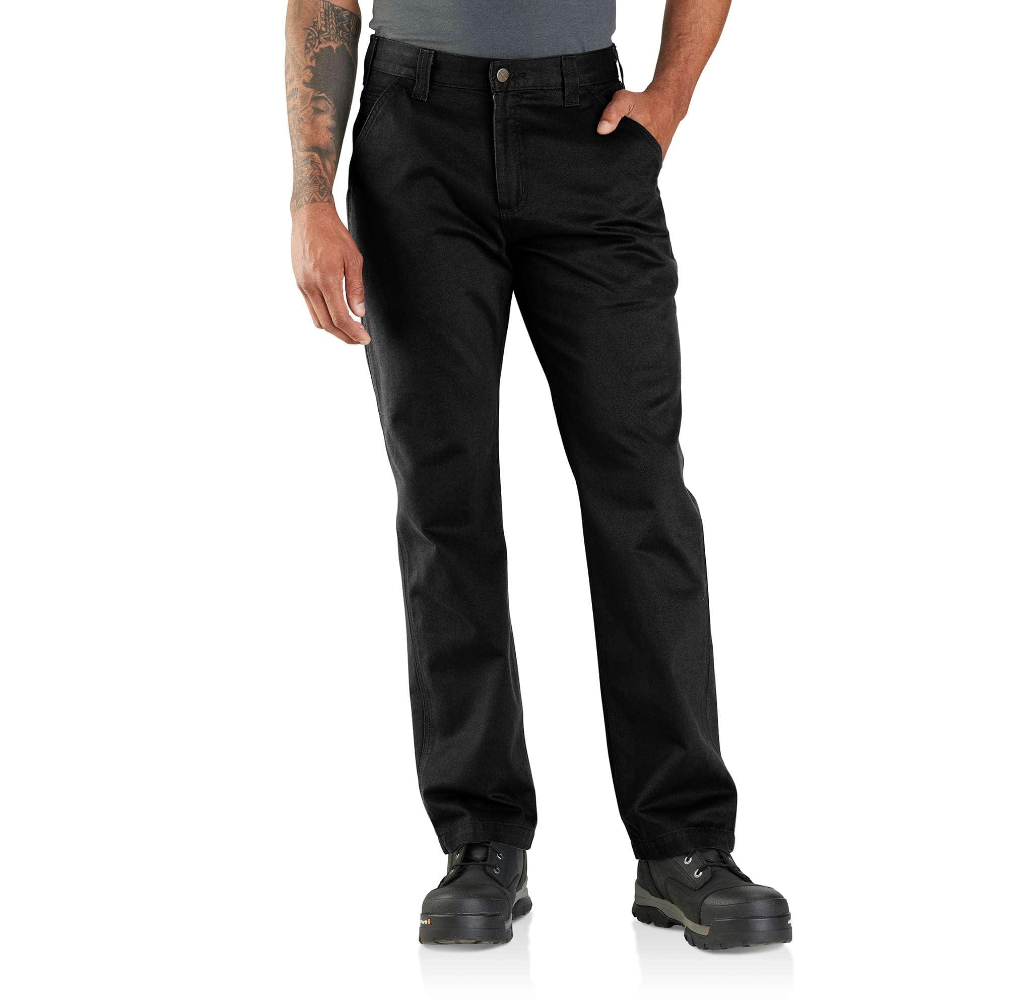 Carhartt b324 men's relaxed straight twill work pants