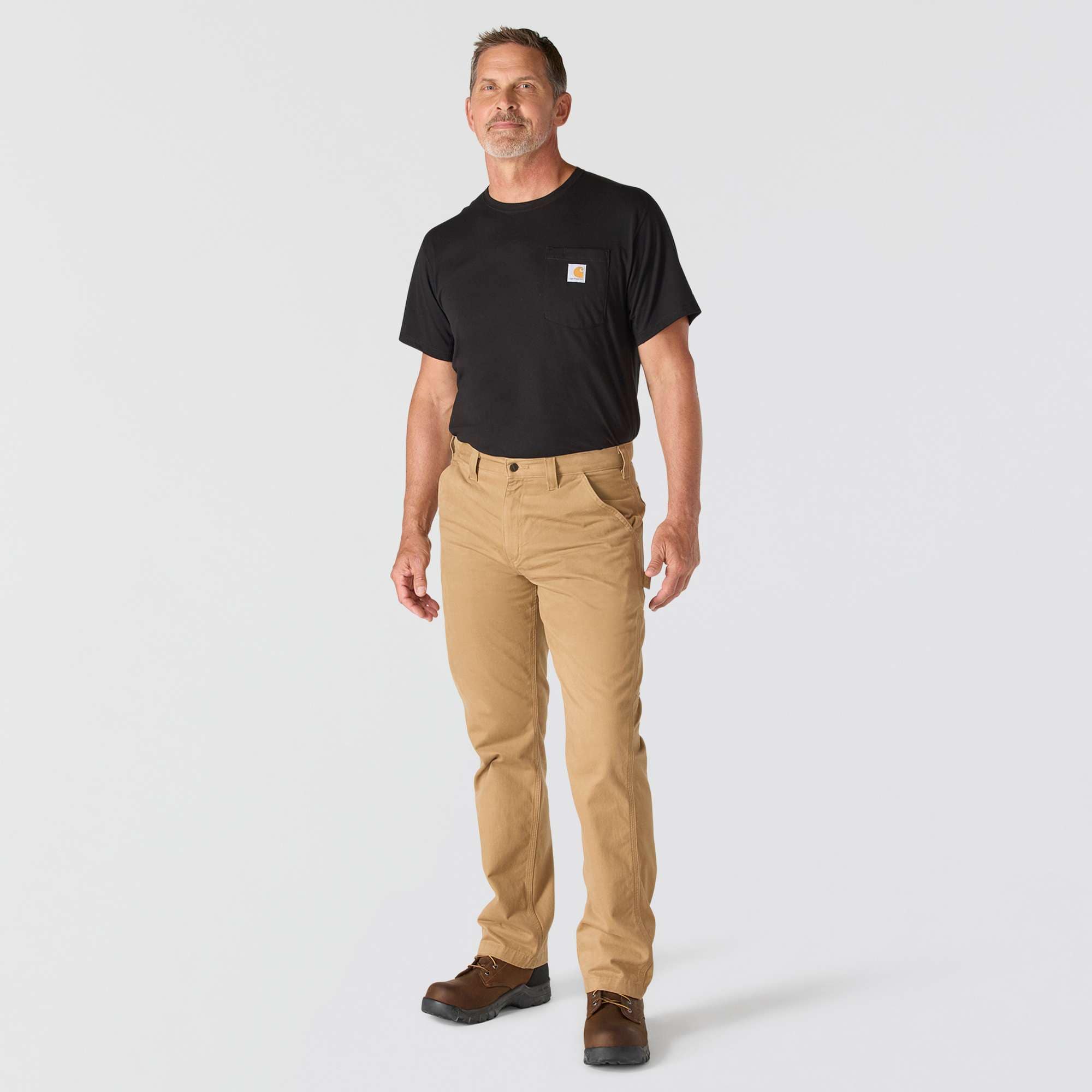 Carhartt b324 men's relaxed straight twill work pants