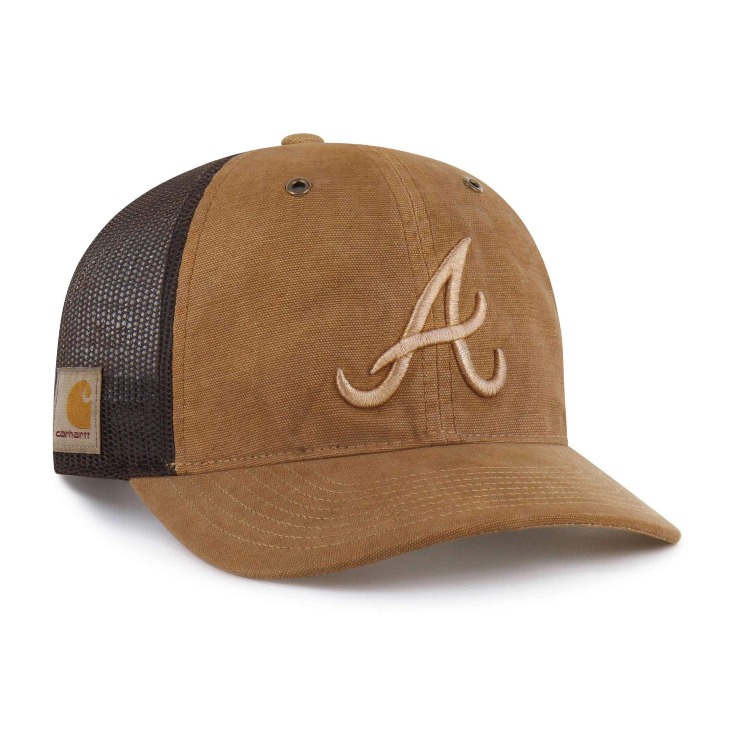 Atlanta braves '47 dyed trucker relaxed fit